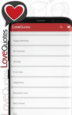 Love Quotes - Deep love quotat android App screenshot 1